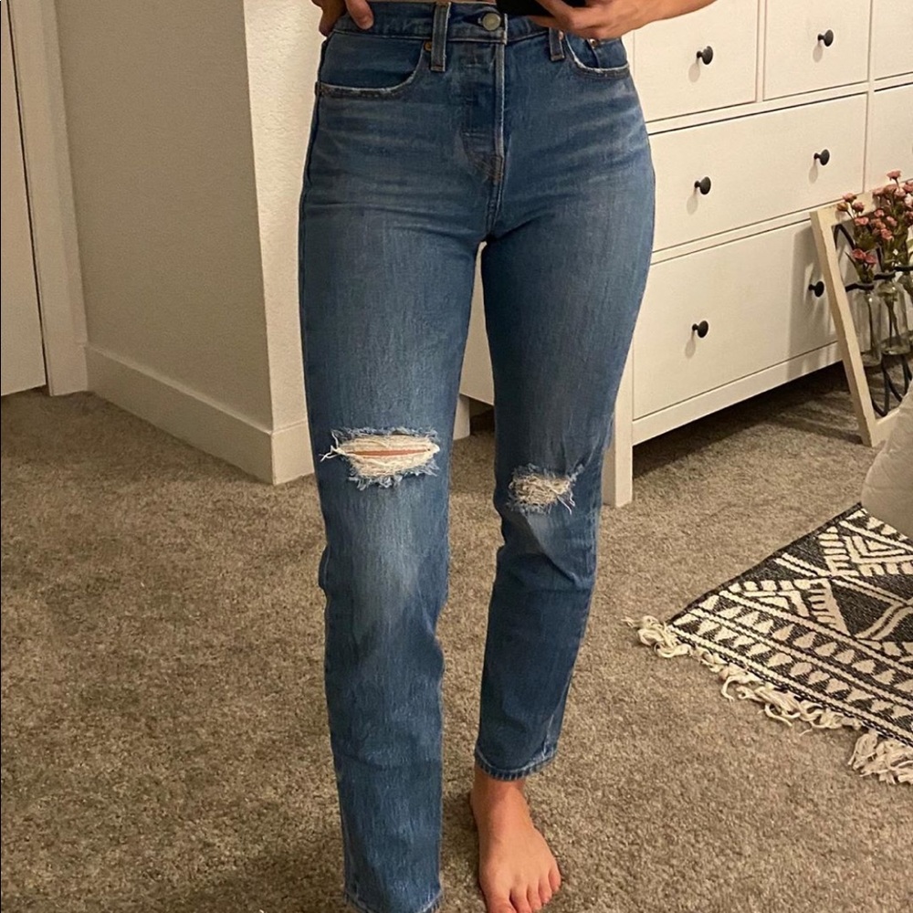 Levi’s wedgie fit icon jeans
